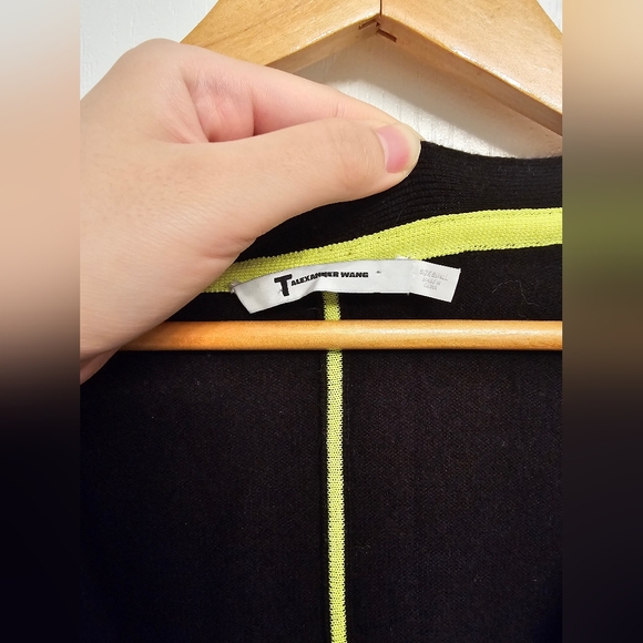 Alexander Wang Black Cardigan sz Small - Picture 3 of 3